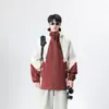 Ootd Chaqueta de una sola capa para exteriores para hombres y mujeres, Primavera y Otoño, Holgada, Cortavientos e Impermeable, Ropa de Montañismo para Parejas, Estilo de Montaña Moderno