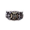Anillo de cruz DAMAI para hombre moda ins retro plata tailandesa ancla personalidad moda dominante anillo abierto venta al por mayor