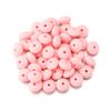 Ábaco Amazon Contas de Silicone Feito à Mão Joias DIY Pulseira de Bebê Colar Acessórios Contas de Ábaco Cor de Silicone