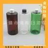 Garrafa marrom comum 500ml, tampa de rosca curta e larga, garrafa de ombro reto, garrafa de detergente líquido, garrafa de detergente para roupa, garrafa de hidrolato