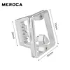 Meroca Portabultos Delantero Plegable para Bicicleta Soporte de Montaje de 3 Agujeros Soporte de Nariz de Cerdo Dividida Asiento de Conversión para Bolsa Delantera Pequeña de Tela Accesorios