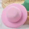 Chapéu DIY Feito à Mão em Branco Tecido Escovado Top Hat Lolita Material 10cm