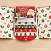 Libro de Tarjetas de Regalo Navideñas Casero Cascada