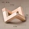 Nuevo Base de Madera Maciza en Forma de Corazón Calabaza Mineral Crudo Accesorios Piedra Natural Tipo Universal Piedra Maravillosa Base de Exhibición Nube Adorno