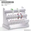 Suporte de Exibição de Pulseira com Flocagem Prateleira de Armazenamento de Joias Suporte de Exibição para Pulseira de Relógio Adereço de Exibição