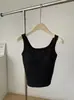 Chaleco cálido para mujer con tirantes anchos y copas integradas, nueva colección otoño/invierno 2026, tejido de canalé, color liso, corte ajustado, capa base