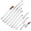 Calzador de Acero Inoxidable en Stock, No Necesita Agacharse, Ayudante Doméstico para Calzado, Adecuado para Mujeres Embarazadas y Personas Mayores, Calzador con Mango Extendido