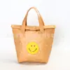 Bolsa Térmica Criativa Nova Smiley de Papel DuPont Impermeável Proteção Ambiental Bolsa de Almoço Portátil Multifuncional Bolsa de Gelo