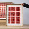 Marco de Fotos de Madera Maciza, Exquisito Diseño Hueco, Decoración sin Taladro, Exhibición de Mesa, Impresión de Fotos, Adorno para Dormitorio y Sala de Estar, Diseño Creativo de Mini Ensamblaje de Caja y Espiga