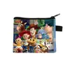 Monedero de Toy Story para Niños, Lindo Mini Cartera de Almacenamiento, Poliéster Estampado con Cremallera, Portatarjetas, Venta al por Mayor