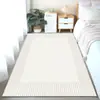 Alfombra de cabecera estilo japonés para dormitorio sala de estar alfombra antideslizante insonorizante absorbente fácil de cuidar Manta de cabecera de terciopelo de cristal