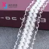 Encaje Elástico de Color Única Fila Corona Pequeña Doble Fila Capullo de Flor Seda de Pescado Banda Elástica Tira de Cuello de Gama Alta Accesorios de Ropa
