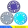 Suministrado Directamente por el Fabricante, Esterilla Aislante de Calor de Silicona de Grado Alimenticio, Esterilla Impermeable para Cuencos de Silicona Estilo Hueco, Esterilla Aislante de Calor, Esterilla para Ollas, Esterilla para Mesa de Comedor
