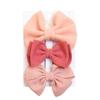 Accesorios para el cabello para niños transfronterizos Tela de poliéster Set de pinzas para el cabello con lazo para bebé Lindo set de accesorios para niños Adorno para la cabeza de bebé
