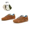 Zapatillas de Entrenamiento Alemanas de Piel de Oveja para Mujer Primavera 2026 Nuevas de Cuero Genuino Retro Casual Planas Zapatillas Zapatos de Mujer