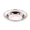 Plato de acero inoxidable 304, plato de sopa con disco de profundización engrosado, plato para el hogar, plato de verduras y frutas para comedor escolar, venta al por mayor