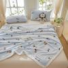 Suministros del Fabricante Manta de Terciopelo Nube de Dibujos Animados Bordada Manta para Siesta de Oficina Manta Multifuncional de Sofá para Ocio