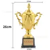 Troféu Cerimônia de Abertura Dia de Esportes Escolar Medalha de Instituição de Treinamento Prêmio de Formatura para Crianças de Jardim de Infância e Ensino Fundamental Pode Ser Impresso com Logo