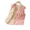 Chaleco Infantil Engrosado Otoño e Invierno Chaleco de Niña Chaleco Cálido de Invierno para Estudiantes para Padres e Hijos Ropa Interior para Niños Artefacto de Uniforme Escolar