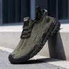 Dropshipping Verano y Otoño 2026 Zapatillas Deportivas de Malla Transpirable de Caña Baja con Suela Gruesa Estilo Hong Kong para Hombre Calzado Casual para Exteriores de Ultra Fibra Resistente al Agua