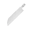 Cuchillo, hoja de cuchillo para frutas, hoja de repuesto, hoja grande dentada, cuchillo pequeño