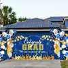 Decoración de Fiesta de Graduación para Invitados Nuevos en Amazon Transfronterizo Atmósfera Fondo para Fotos Cortina Tapiz Tela de Fondo