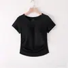 Nueva Camiseta de Manga Corta para Primavera y Verano con Almohadillas en el Pecho, Tejido de Canalé, Dobladillo Fruncido y Diseño de Media Manga para Usar como Prenda Exterior