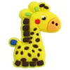 Clip para bolígrafo de goma blanda de PVC, dibujos animados, DIY, personalizado, accesorios de animales pequeños, bolígrafo de bola desmontable, clip para bolígrafo de gel, hebilla decorativa