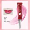 GABRY jiabali esencia roja silenciosamente brillo labial rojo leche labial de larga duración resistente al agua lápiz labial tierno en lugar de lápiz labial brillo labial