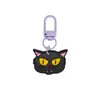 Llavero de Goma Suave de Fantasma de Halloween Dibujado Hebilla de Puerta en Forma de 8 en Forma de U Llavero Pinza de Langosta Figura de Muñeco Hebilla Colgante Adorno