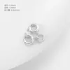 Pulseira colar com fecho de prata S925 conector de mola de cabeça dupla fecho de retenção de cor material para joias DIY acessórios de alta qualidade