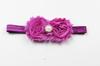 Faixa de Cabeça de Moda Europeia e Americana para Bebê com Fivela de Liga de Pérola e Strass, Faixa de Cabeça de Flor com Franjas de Chiffon, Acessório de Cabelo Floral Infantil para Cabelos Soltos