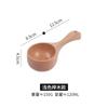 Cucharón de Madera de Haya Madera Maciza Mango Corto Cucharón para Arroz Cucharón para Agua Cuchara de Madera Cuchara para Sopa Grande Cucharón para Vino Baño Sauna Cocina Cubo de Madera Cuchara Hogar