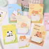 Notas Adhesivas con Forma Irregular de Gato Lindo Simples para Estudiantes de Primaria y Secundaria Pegatinas de Etiqueta de Mensaje Memo Post-it Se Pega N Veces Papelería