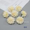 Crisantemo de Mil Capas Simulado Venta al por Mayor Crisantemo de Bola Pequeño Tela de Seda Flor Falsa Materiales Hechos a Mano Accesorios de Fotografía Guirnalda Tocado con Flores