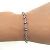 Joias europeias e americanas estilo étnico simples pulseira olho francês Olho do Diabo Olho Turco olho maligno pulseira de gota de óleo
