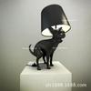 Personalidade criativa Moderna Simples Ladan Dog Floor Lamp Poop Puppy Table Lamp Sala de estar Estudo Quarto Hotel Lamps