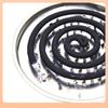Suporte para Espiral de Mosquito com Tampa, Bandeja para Espiral de Mosquito, Cinzeiro, Suporte Serrilhado Portátil para Espiral de Mosquito com Tampa, Caixa para Espiral de Mosquito com Cinzeiro