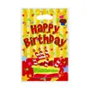 Bolsa de Regalo de Letra de Feliz Cumpleaños de Dibujos Animados Transfronteriza Bolsa de Regalo de Fiesta de Cumpleaños Bolsita de Regalo de Fiesta Bolsa de Mano de Película Perlada Bolsa de Embalaje de Plástico