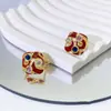 Pendientes de Diseño Metálico Transfronterizos para Mujer, Estilo Coreano Sencillo, Modernos, Personalizados, Exquisitos, Geniales y Dulces Pendientes