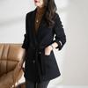 [Liquidación] Nuevo Abrigo de Lana Otoño e Invierno para Mujer, Corte Holgado, Elegante y Estiloso, Abrigo de Lana Doble Cara de Alta Gama para Figuras Pequeñas