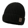Gorro para Hombre Moda Circunferencia de Cabeza Grande Más Terciopelo Engrosado Gorro de Punto para Hombre Circunferencia de Cabeza Grande Adulto Protección para los Oídos Cálido Protección contra el Frío Exterior