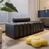 Novo sofá de escritório para apartamentos pequenos, banco para trocar sapatos na entrada da sala, sofá longo de recepção criativo de designer