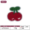Parches de Tela Autoadhesivos con Temática de Comida, Parches Bordados de Frutas para Toallas, Accesorios para Fundas de Teléfono, Accesorios para Ropa, Parches para Zapatos y Sombreros, Artículos Populares de Venta Transfronteriza