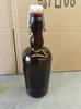 Copo de Vidro Marrom, Garrafa de Vidro com Tampa de Encaixe, Estilo Garrafa de Cerveja, Garrafa para Enzimas de Capacidade, Garrafa Selada para Bebida Alcoólica Caseira