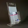 Fabricante Procesa Marcos de Fotos Acrílicos, Soportes Publicitarios Transparentes Personalizados de Escritorio, Tarjetas de Mesa con Base Curva, Proceso de Curvado en Caliente