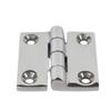Bisagra fundida 50*50mm acero inoxidable 316 bisagra cuadrada 38*38 bisagra cuadrada pequeña metal grueso de hoja suelta
