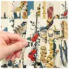 30 Marcapáginas Estilo Japonés Retro, Simples Literarios DIY Estudiante Lectura Decoración Tarjetas de Anotación, Exquisitos Clips para Páginas de Libros