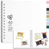 Álbum de Fotos de Folhas Soltas DIY Handmade Criativo Transfronteiriço Scrapbook de Papel Kraft Decoração de Casamento Caderno Espiral Comemorativo