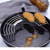 Processamento Personalizado de Aço Inoxidável 304 Fio Espesso Suporte de Panela Semicircular, Grade de Escorrer Óleo de Fritura, Suporte de Panela Isolante de Calor para Cozinha, Grade de Cozimento no Vapor